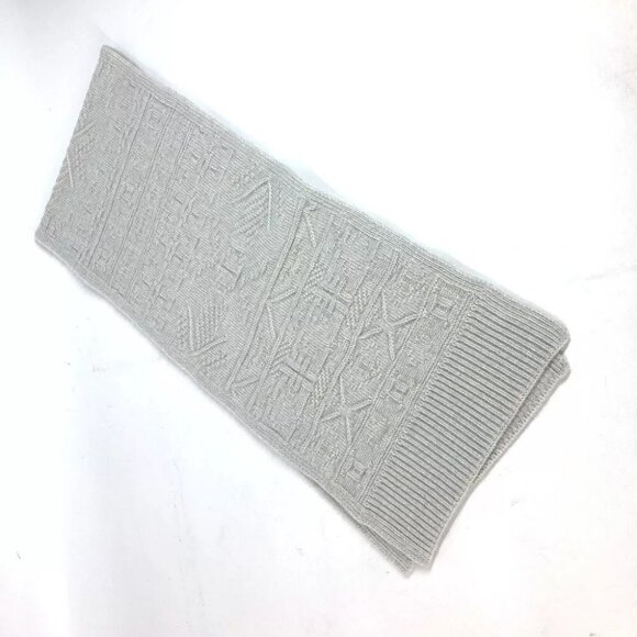 HERMES Autumn/Winter Collection Couleurs en coeur Scarf Light gray based - Picture 4 of 9